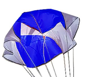 Top Flight Crossfire 30 inch Parachute - Blue/White