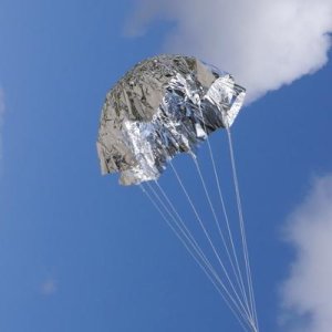 Aerospace Speciality Products Heavy-Duty Mylar Parachute 15 inch