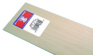 Midwest 1/8" x 3" x 24" Basswood Sheets (3)