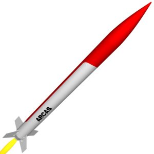 Semroc Pro Arcas Model Rocket Kit