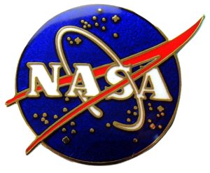 NASA Meatball Logo Lapel Pin