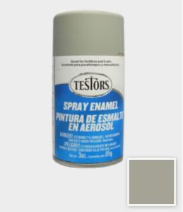 Testors Spray Enamel Paint - Flat Dark Aircraft Gray (3 ounces)