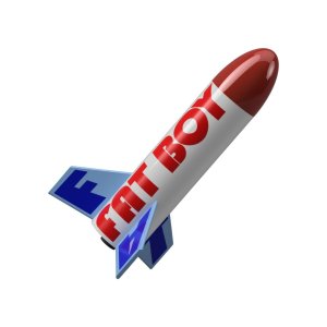 Semroc MX Fat Boy (MicroMaxx Downscale) Model Rocket Kit