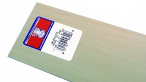 Midwest 1/16" x 3" x 24" Basswood Sheets (5)