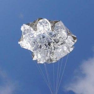 Aerospace Speciality Products Heavy-Duty Mylar Parachute 24 inch