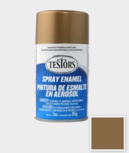 Testors Spray Enamel Paint - Metallic Gold (3 ounces)