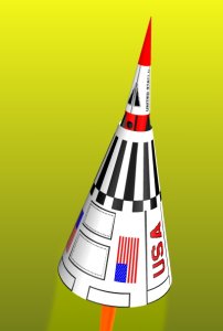 Semroc Point Model Rocket Kit