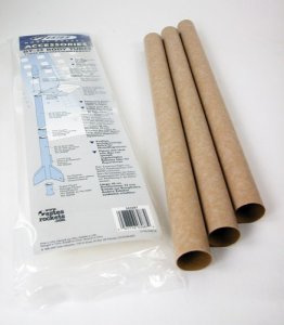 Estes Package of Three BT-55 Body Tubes - 18" Long