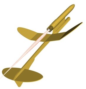 Semroc Swift Boost Glider Model Rocket Kit
