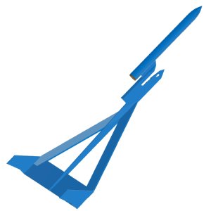 Semroc Baby Blue Jay Model Rocket Kit