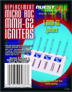 Quest Aerospace MMX-G2 MicroMaxx Igniters (Package of 6)
