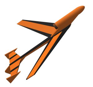 Semroc Hawk Model Rocket Kit