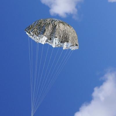 (image for) Aerospace Speciality Products Hang Time Over Easy Competition 1/4 mil Aluminized Polyester Parachute 24 inch