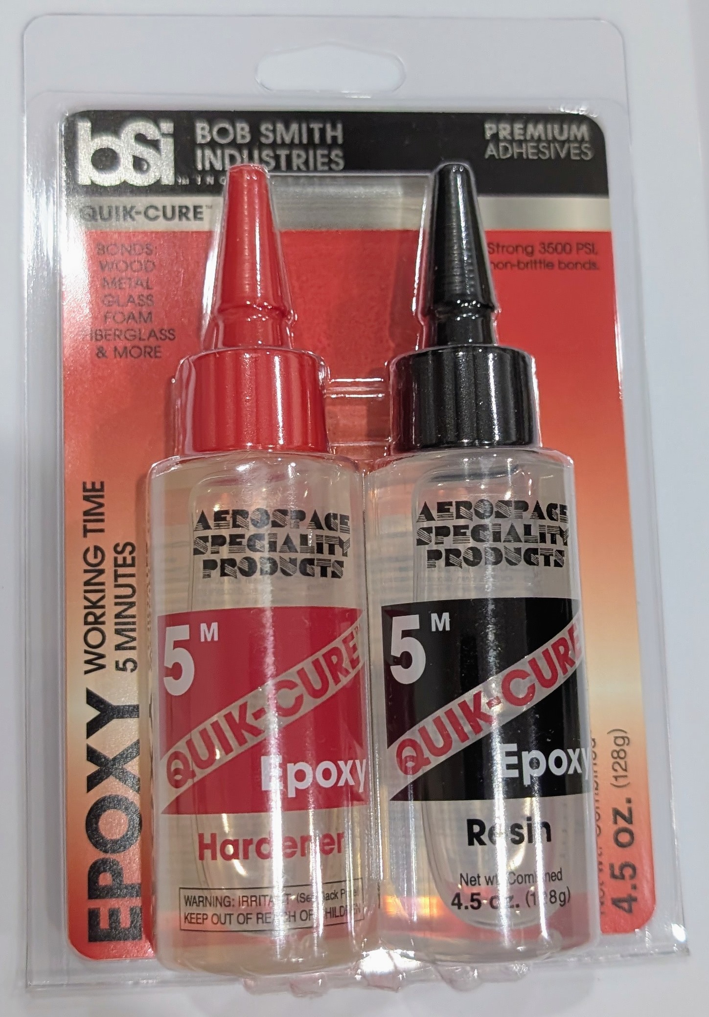 (image for) Bob Smith Industries 5 Minute Epoxy (4.5 ounces)