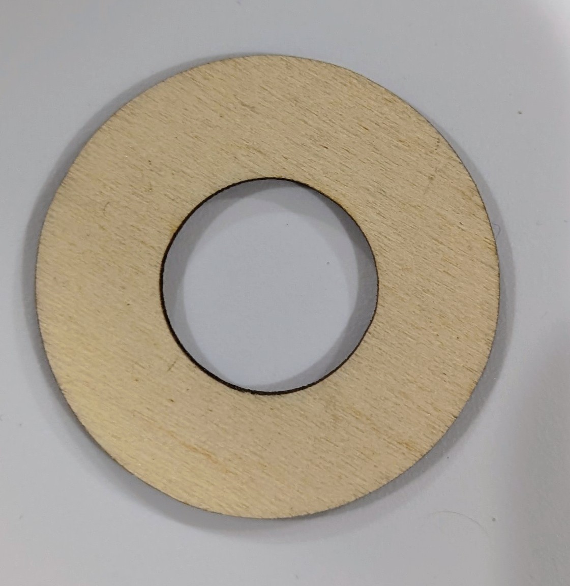 (image for) Centering Ring - BT-20 in BT-60 (Plywood) - Model Rocket Part