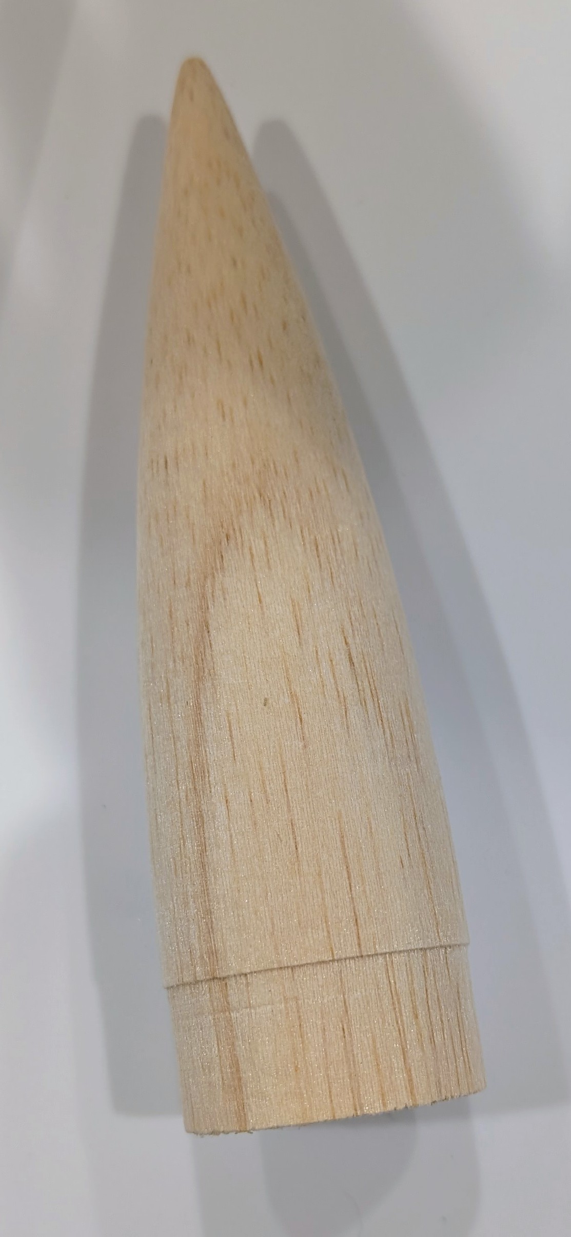 (image for) Balsa Nose Cone - BT-60 - BNC60V2 - Model Rocket Part