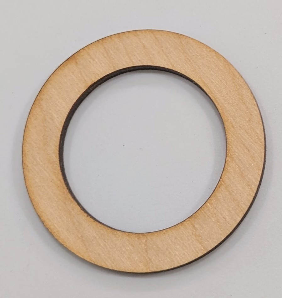 (image for) Centering Ring - 29mm in 1.9" (Plywood)