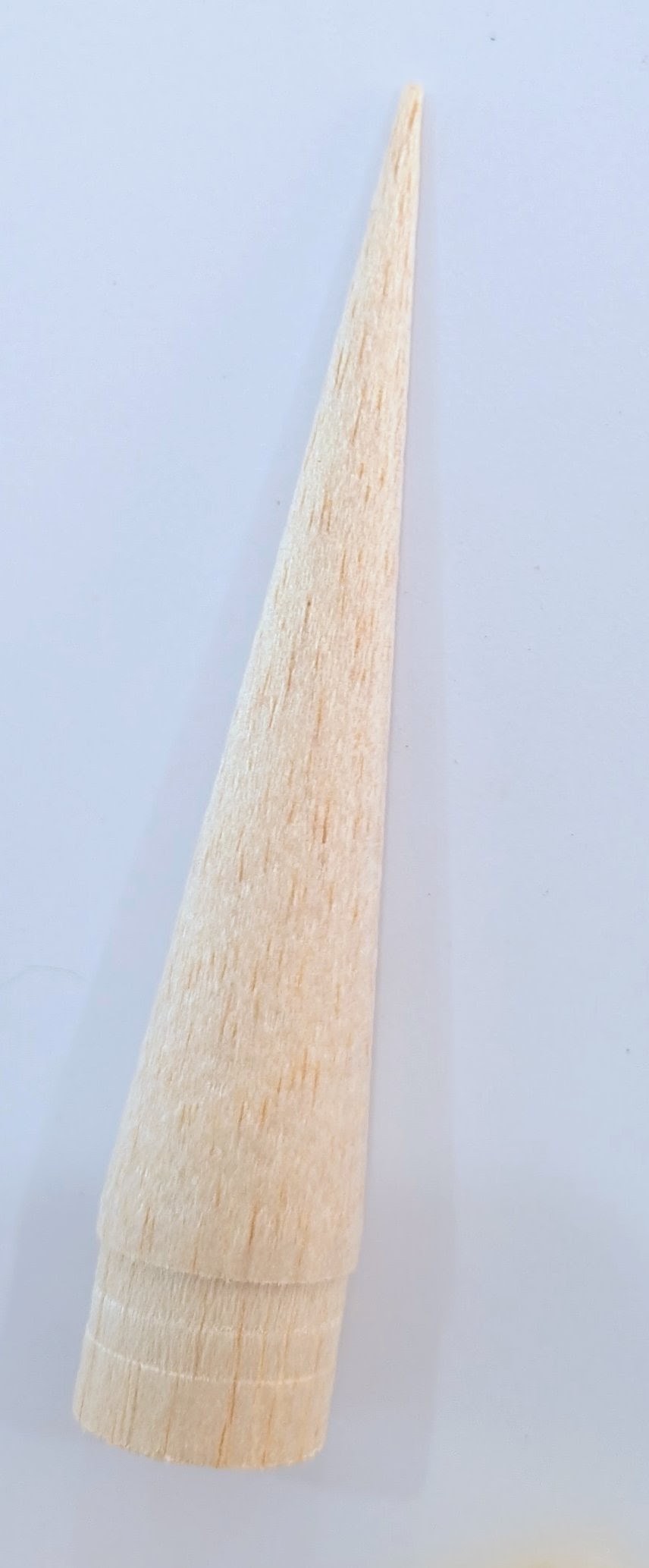 (image for) Balsa Nose Cone - BT-20 - BNC-20R - Conical - Model Rocket Part