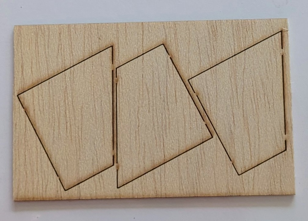 (image for) Aerospace Speciality Products Versi-Loader 2 Balsa Fin Set