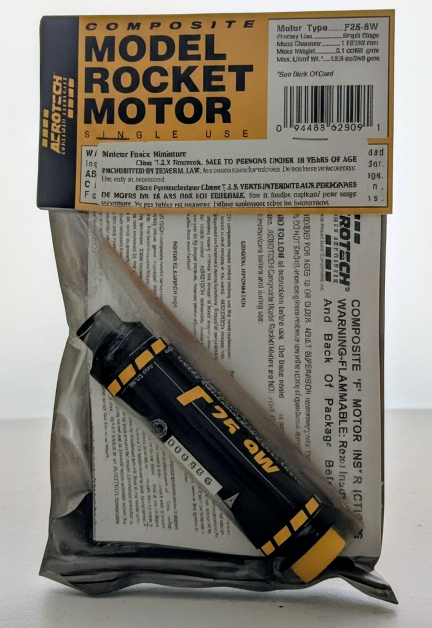 (image for) Aerotech F25-9W Model Rocket Motor