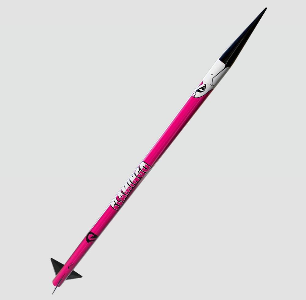 (image for) Estes Pro Series II Pink Flamingo Model Rocket Kit