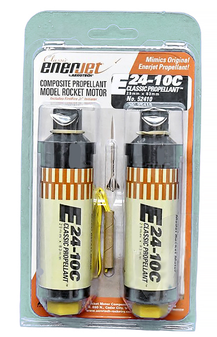 (image for) E24-10C Enerjet Model Rocket Motors