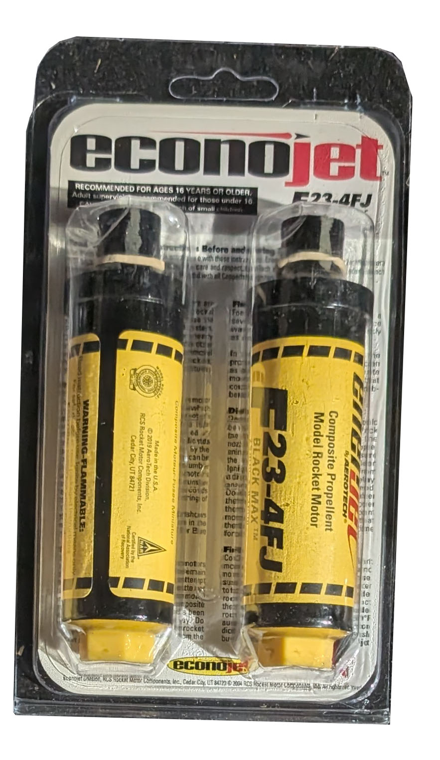 (image for) F23-7FJ Model Rocket Motors
