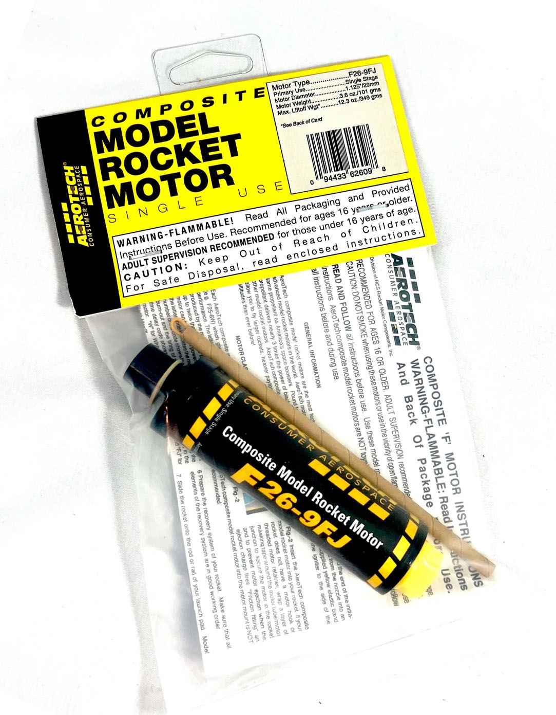 (image for) Aerotech F26-9FJ Model Rocket Motor