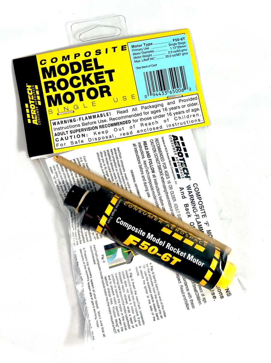 (image for) Aerotech F50-6T Model Rocket Motor