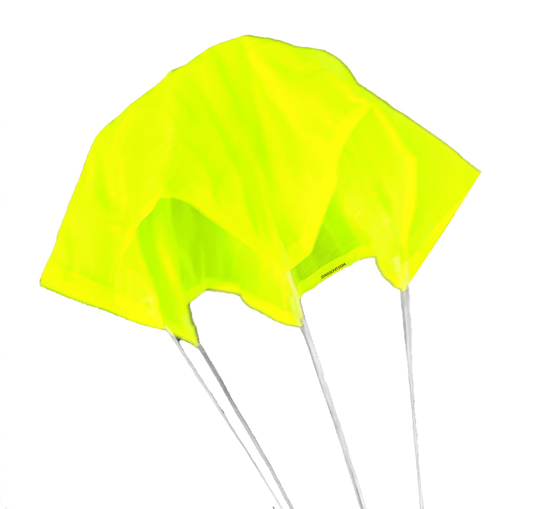 (image for) Standard Thin Mill Parachute 15 inch Blaze Yellow 1.1 oz Ripstop