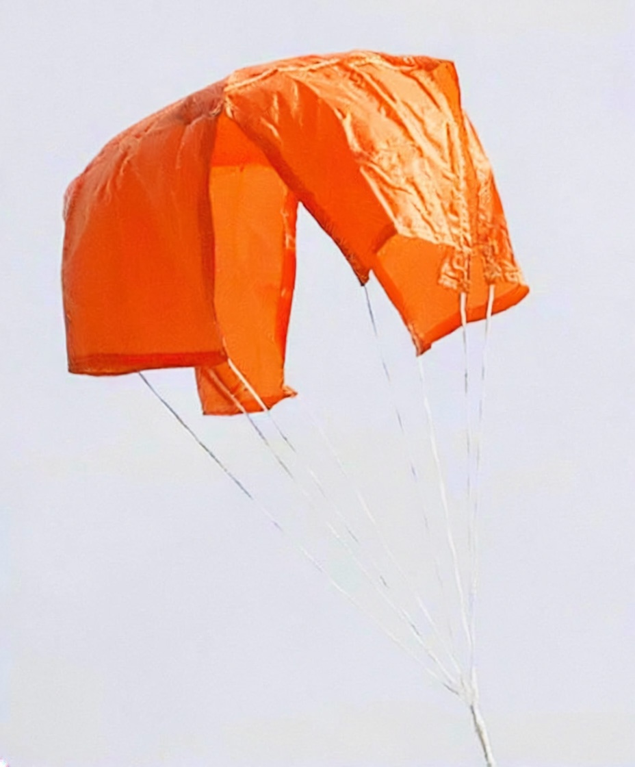 (image for) X-Type Parachute 90 inch Neon Orange 1.7 oz Ripstop Nylon
