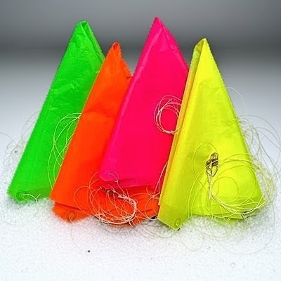 (image for) Aerospace Speciality Products Four 12-inch Neon Sport 'Chutes (All the Colors)